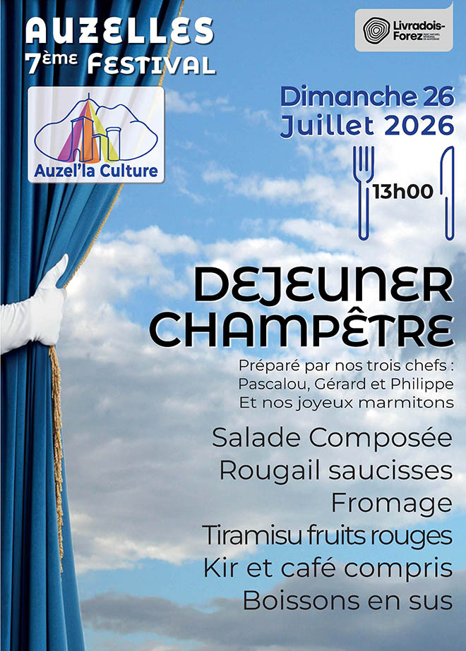 Déjeuner champêtre 26 juillet 2026